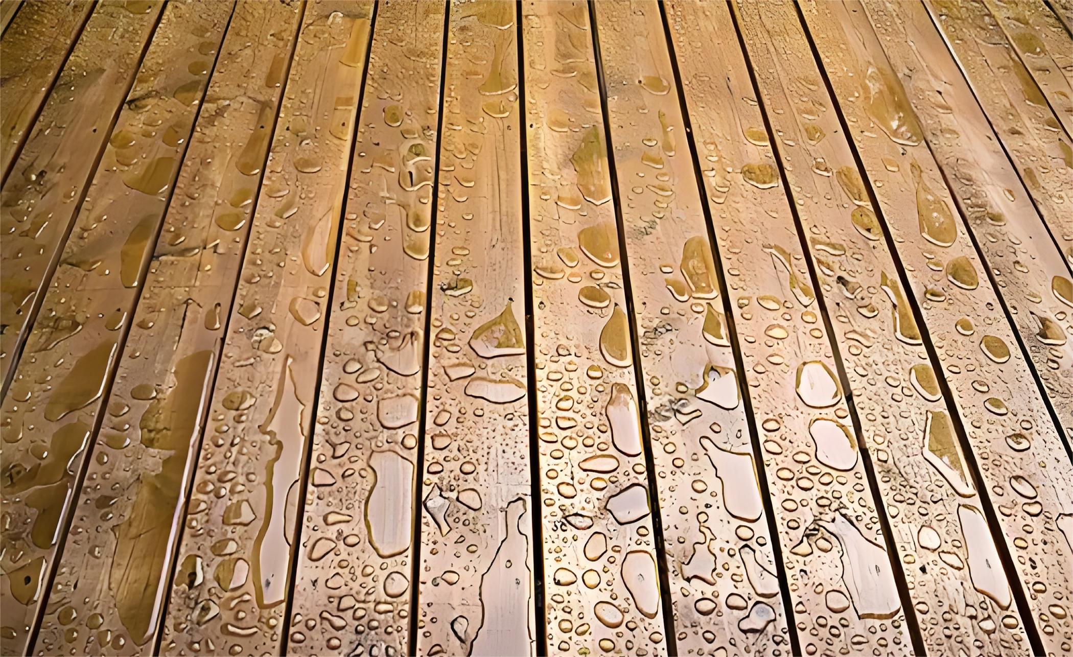 wet wood