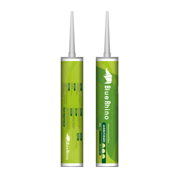 Neutral silicone adhesive