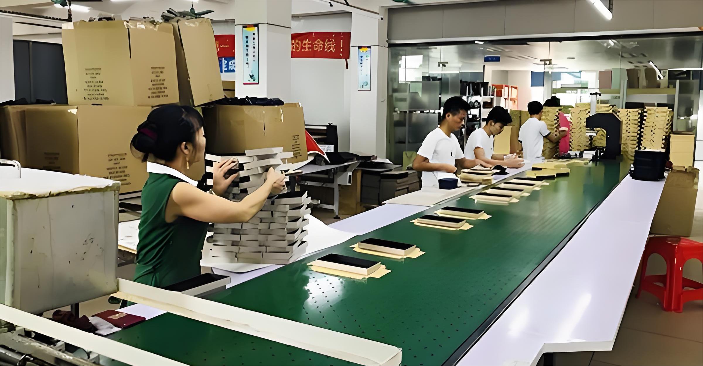 Mobile phone box production line